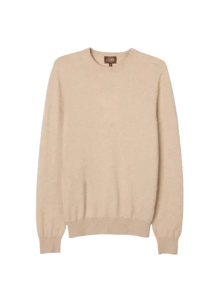 GOBI Cashmere Pulover deschis bej