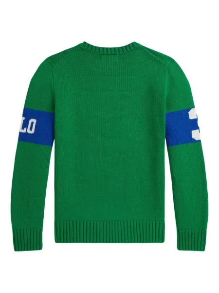 Sweter dziecięcy Polo Ralph Lauren zielony