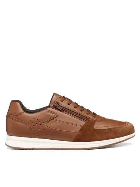 Geox Sneakersy U Avery brązowy