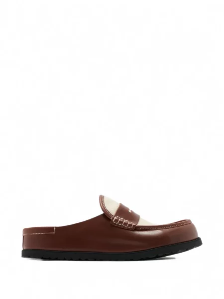 Pantofi loafer Birkenstock 1774 din piele maro