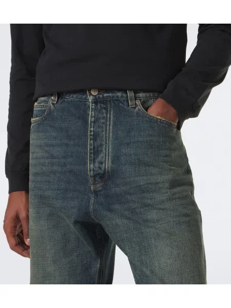 Blugi cu picior larg Balenciaga albastru
