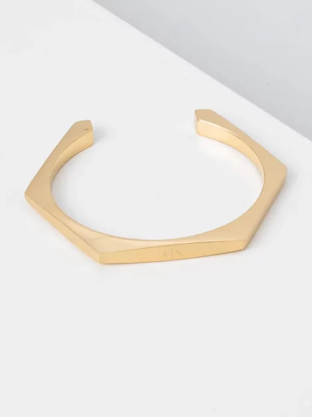 Armani Exchange bransoletka żółta