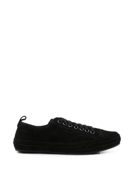 Sneakerși Tom Ford din piele de căprioară negru