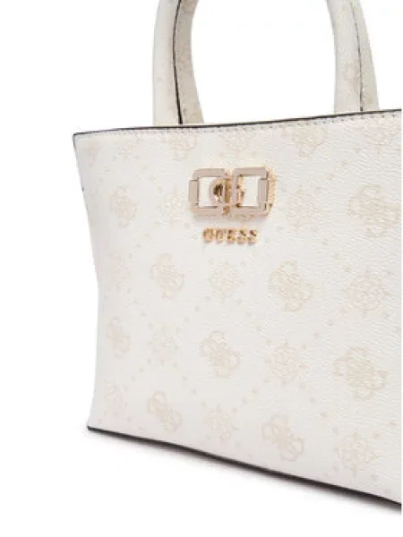 Kabelka Guess Emelie Logo Mini Krémová