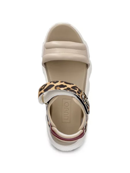 Sandale Liu Jo cu imagine cu model leopard chunky