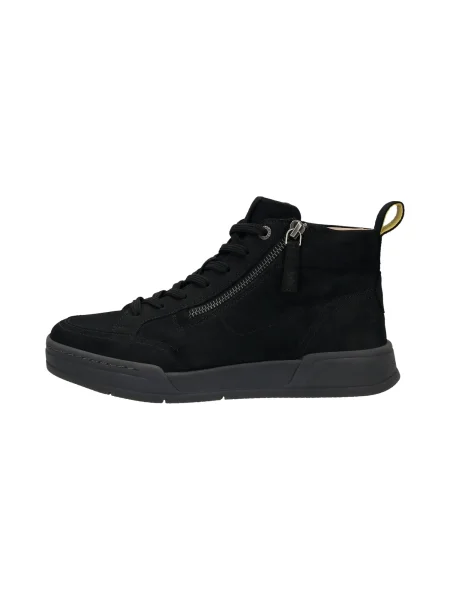 Botine Salamander cu șireturi negru