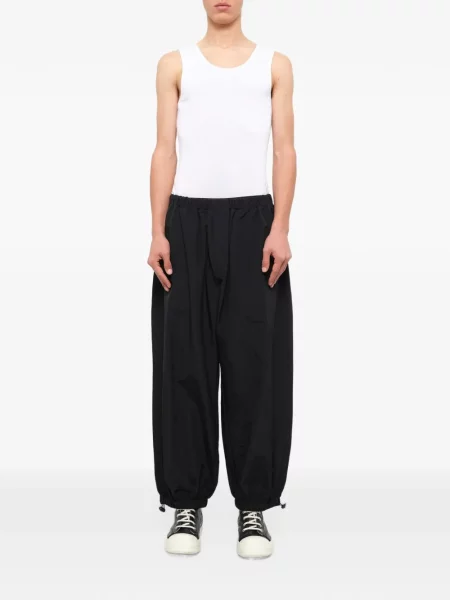 Pantaloni Entire Studios cu cordon negru