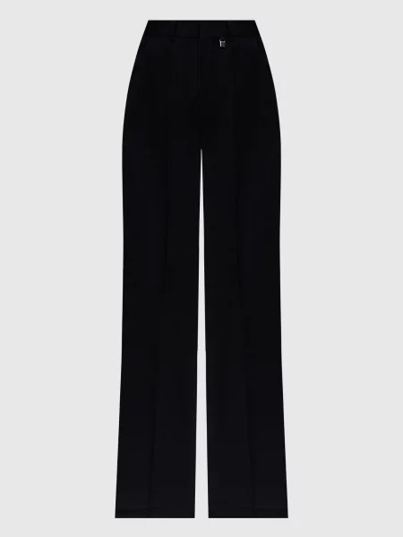 Штани з вовни з емблемою логотипа Giuseppe Di Morabito Milano чорні