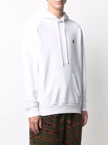 Hoodie County Of Milan με σχέδιο λευκό