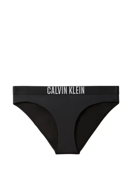 Bikini Calvin Klein z autografem czarne