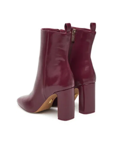 Členková obuv Steve Madden Adelisa bordová