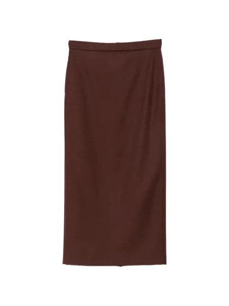 Fustă midi Max Mara maro