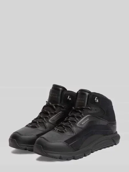 Buty Tommy Hilfiger Mix Chuk Waterproof triple black czarne