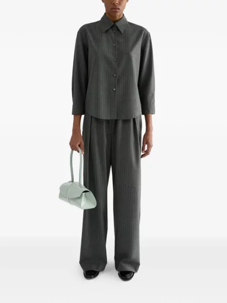Decupat cămașă Jil Sander gri