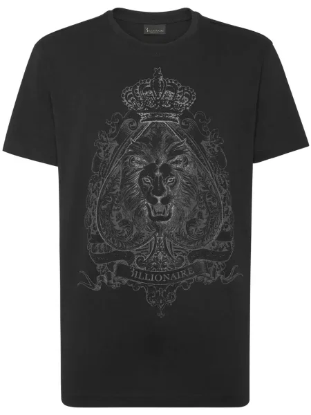 Tricou Billionaire cu imagine negru