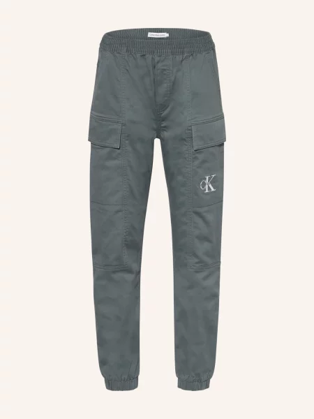 Calvin Klein Cargo Kalhoty šedá