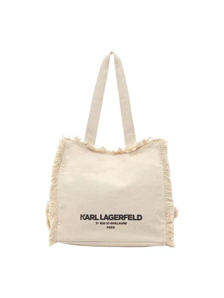 Karl Lagerfeld torebka tote K/RSG beżowa