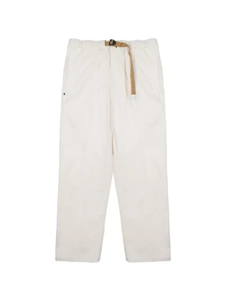 Cu centură pantaloni White Sand alb
