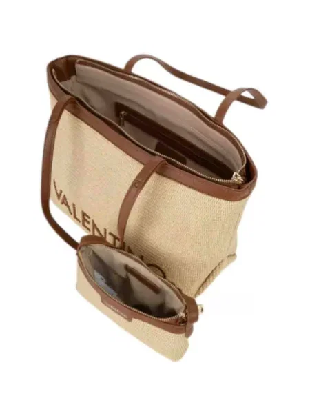 Shopperka Valentino Bags brązowa