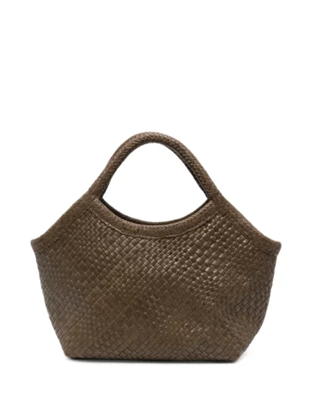 Geantă shopper Ibeliv din piele maro