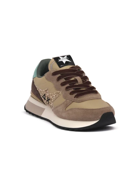 Pantofi Sun68 bej
