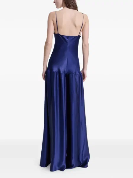 Sukienka maxi Fforme niebieska