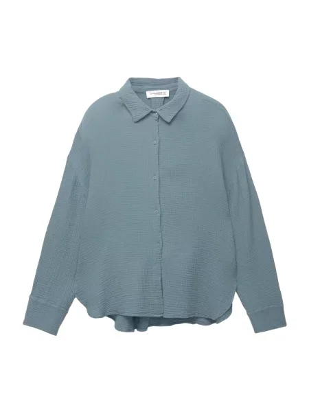 Pull&Bear Halenka kouřově modrá
