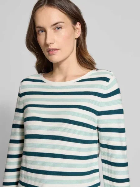 Regular Fit sweter dzianinowy z czystej bawełny Tom Tailor