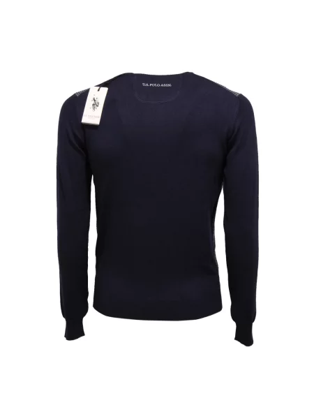 Sweter U.s Polo Assn. wełniany szary