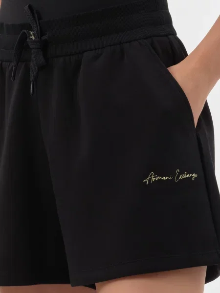 Шорти Armani Exchange чорні