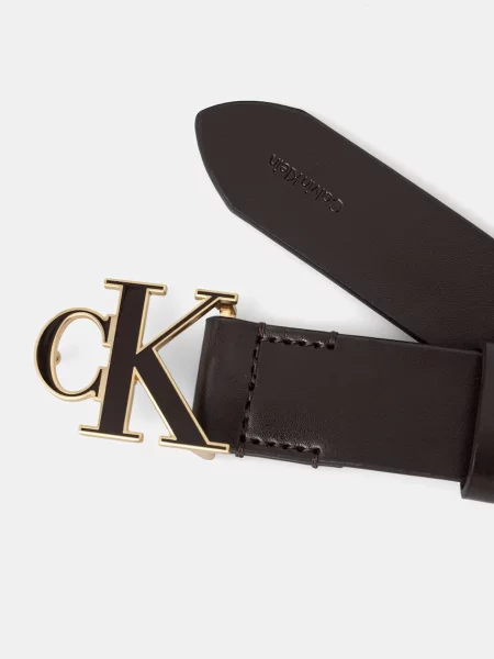 Calvin Klein pas usnjeni rjava