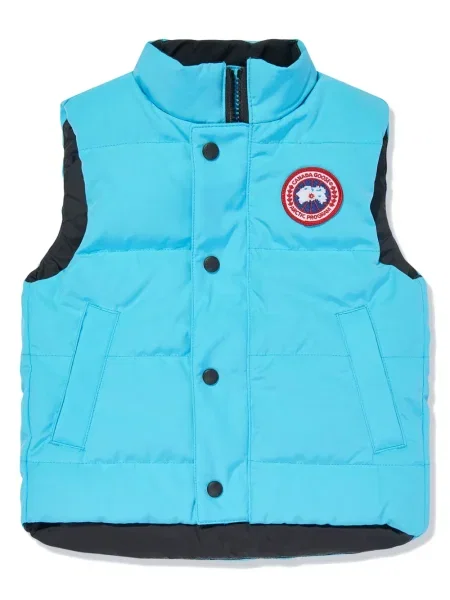 Kamizelka dziecięca Canada Goose niebieska