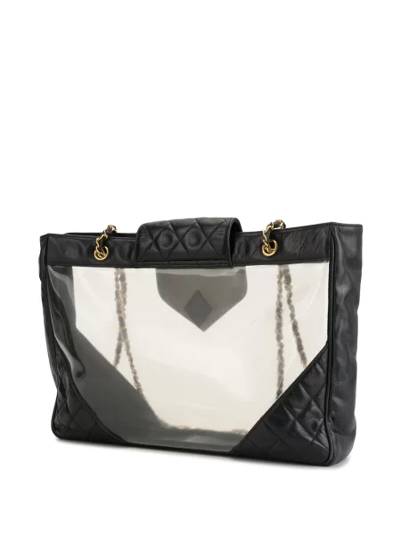 Kabelka Chanel Pre-owned modrá
