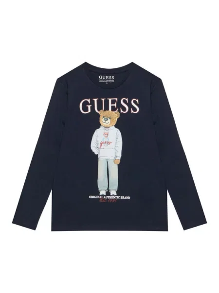 Μπλούζα Guess μπλε