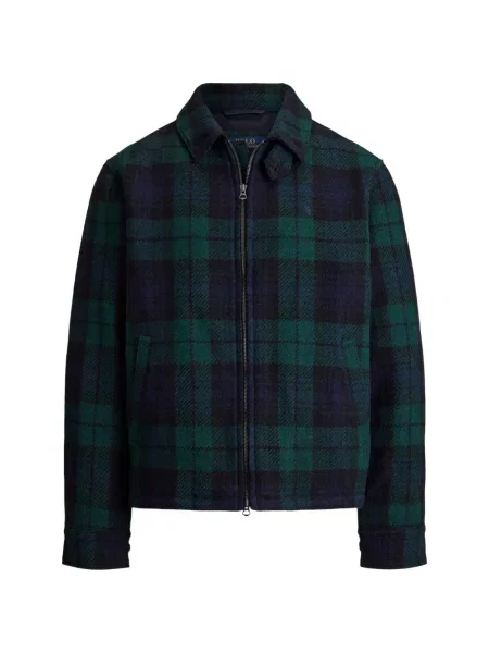 Cravată Polo Ralph Lauren de in cu imagine în carouri verde