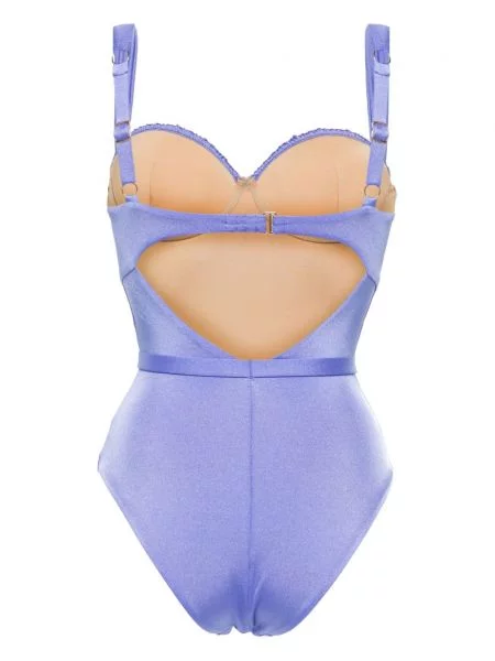 Podprsenka Noire Swimwear fialová