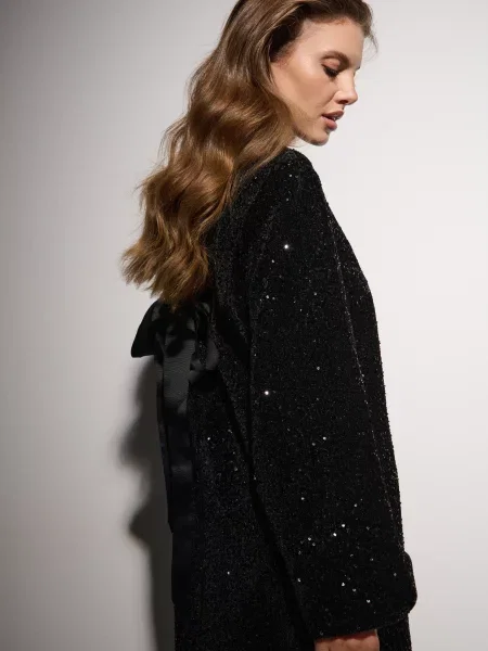 Сукня-бульбашка чорний