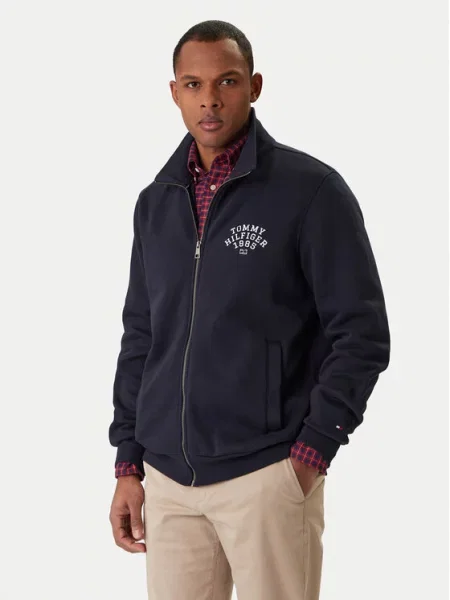 Tommy Hilfiger Μπλούζα Arch Stand Σκούρο μπλε