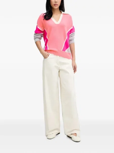 Gulerat tricou polo From Future roz