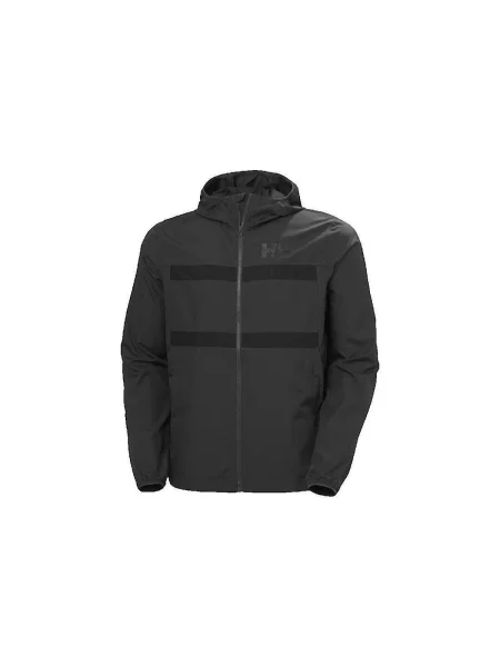 Pruhované sako Helly Hansen sivá