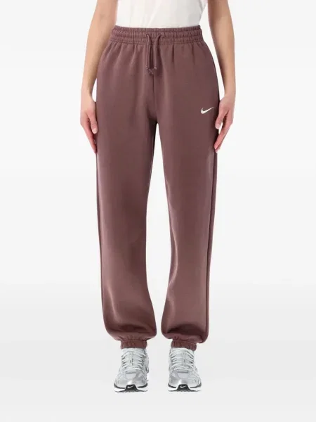Leggings Nike cu broderie cu decolteu rotund mini verde
