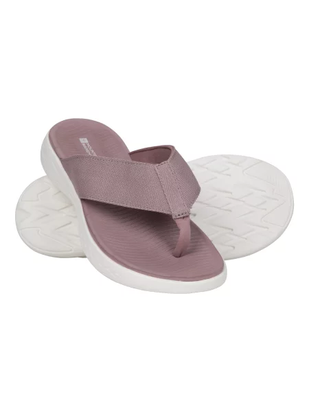 Wygodne klapki Rest Pink różowe