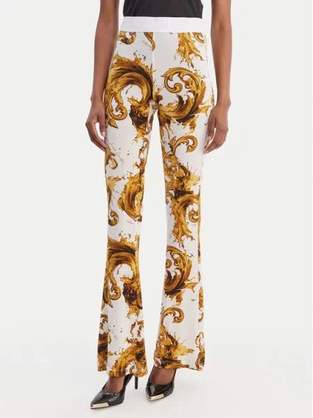 Versace Jeans Couture Легінси Flare Fit білий