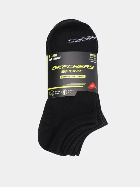 Skechers Набір шкарпеток чорний
