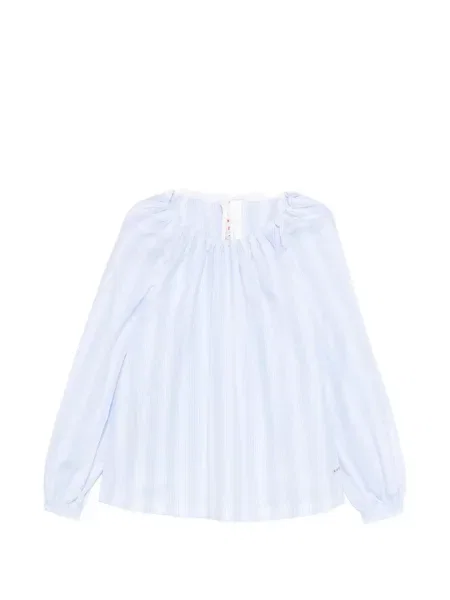 Bluzka Marni w paski niebieska