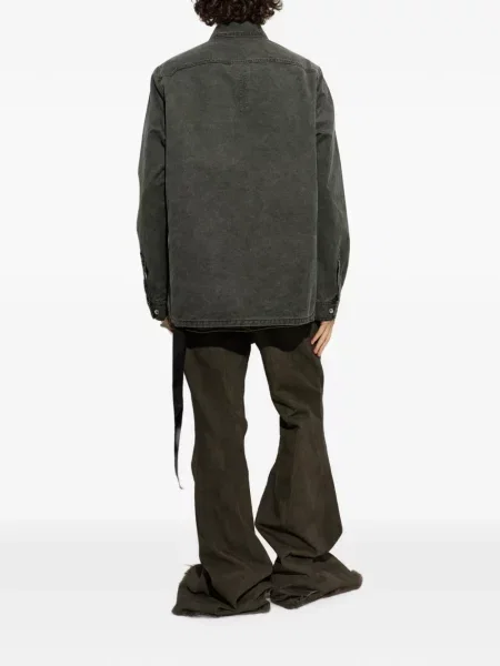 Traper košulja Rick Owens Drkshdw siva