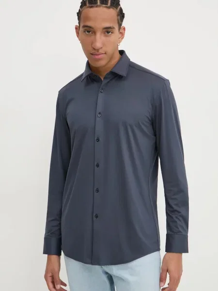 Srajca HUGO mornarsko modra