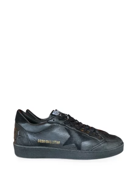 Sneakerși Golden Goose Ball Star din piele negru