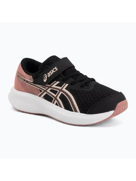 ASICS Patriot 14 PS gyerek futócipő black/pearl pink. Méret: EU fekete