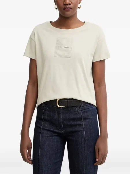 Tricou Armani Exchange cu autograf